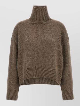 Loulou Studio cashmere ribbed turtleneck jumper