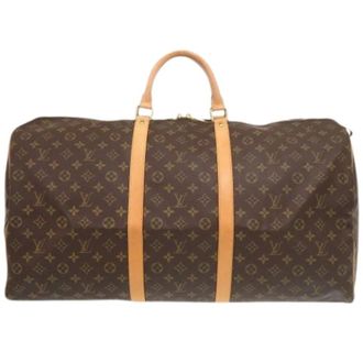 Louis Vuitton Pre-owned Weekend Bags, unisex, Brown, Size: ONE SIZE Pre-owned Boston Bag