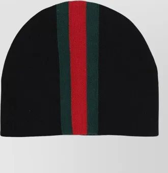Gucci ribbed merino wool beanie