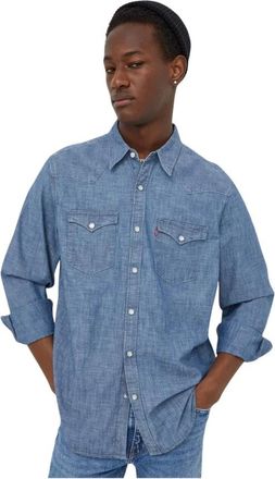 Levi's Hombre, Camisas, Azul, Talla: S
