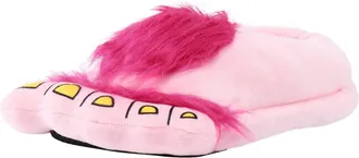 Generic Funny Slippers For Women uk,Plush Slipper Flat Big Toe Winter Anti Slip Men Shoes Soft Warm Home Outdoor Unisex Flip-Flop Non Casual Indoor Comfortbal