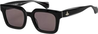 Vivienne Westwood Zonnebrillen - Dames - Zonnebrillen - Zwart - 51 MM - Accessoires