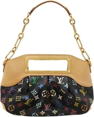 Louis Vuitton Pre-owned Canvas Handtas - Dames - Vintage Handtas - Zwart - ONE Size - Vintage