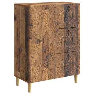 vidaXL Aparador Madera Envejecida 66 X 34,5 X 90 Cm Vidaxl