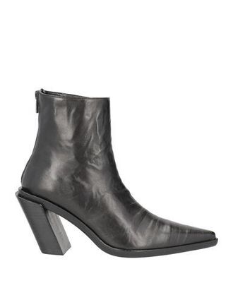 靴 Ann Demeulemeester Lisa Ankle Boots ANN DEMEULEMEESTER Lisa Ankle Boots in Black Leather - Shoes