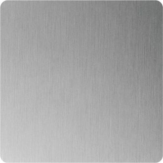 Villeroy & Boch Toebehoren Afvoerdeksel 12.8x12.8x6cm - in geborsteld roestvrij staal zonder antislip pure metal