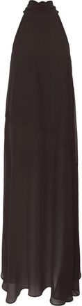 Gestuz Maxi Jurken - Dames - Maxi kleedjes - Bruin - XL - Kleedjes