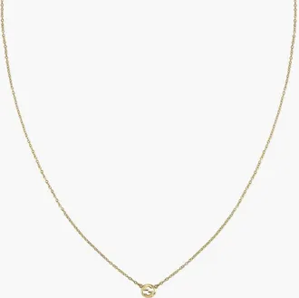Gucci Interlocking 18k Yellow Gold Necklace - YBB874192001