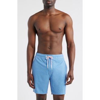 Johnnie-O Madeira Swim Trunks in Bluejay at Nordstrom, Size Xx-Large