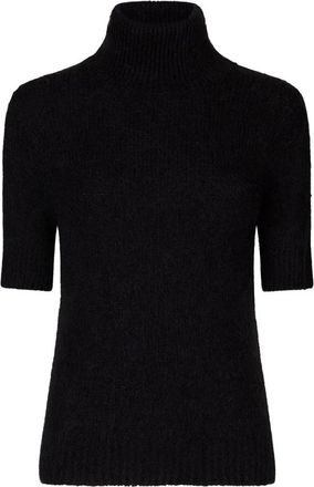 Liu Jo Zwarte Dolcevita met Cut-Out - Dames - Coltruien - Zwart - M - Truien & Vesten