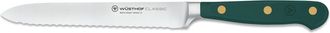 W&uuml;sthof Classic 5-Inch Serrated Utility Knife, Rosemary
