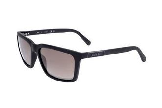 Guess Brown Mirror Rectangular Mens Sunglasses GF00062 02G 59