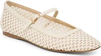Dolce Vita Reyes Mary Jane in White Woven Raffia at Nordstrom, Size 10