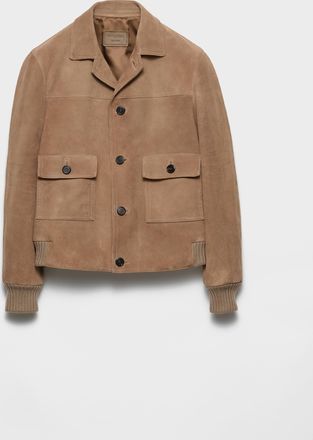 Prada Suede bomber jacket