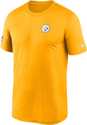 Nike Pittsburgh Steelers Legend Small Logo Nike Mens Dri-FIT NFL T-Shirt in Brown | 02TI76I7L-FEJ