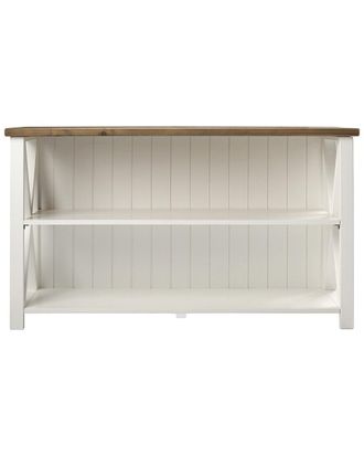 Walker Edison 52in Solid Wood Farmhouse Storage Console