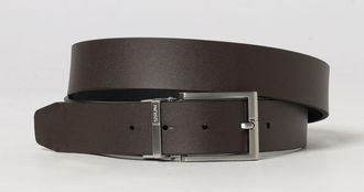 HUGO BOSS Reversible Smooth Leather Belt with Pin Buckle