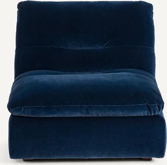 AM.PM Modulaire fauteuil in fluweel, GIULIANO