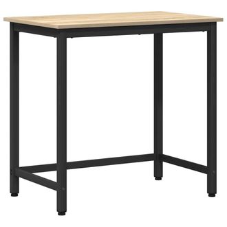 vidaXL Mesa Roble Sonoma 100 X 50 X 76,5 Cm Vidaxl