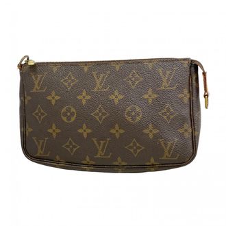 Louis Vuitton Brown Pouch (Pre-Owned)
