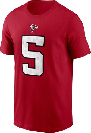 Nike Drake London Atlanta Falcons Nike Mens NFL T-Shirt in Red | N1996DL96F-1G3