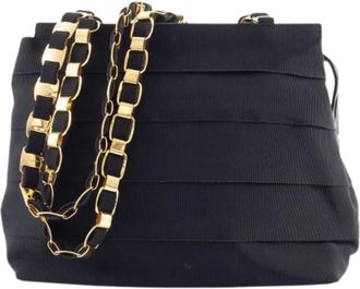 Ferragamo Pre-owned Shoulder Bags, female, Black, Size: ONE SIZE Pre-owned Vara Shoulder Bag