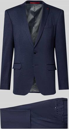 Roy Robson Slim Fit Anzug mit 2-Knopf-Sakko in Marine, Gr&ouml;&szlig;e 98