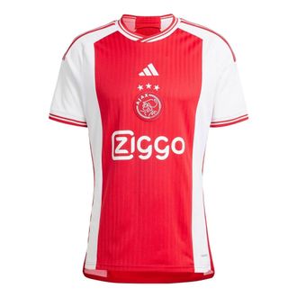 adidas Ajax Amsterdam 23/24 Home Jersey White Red HZ7725