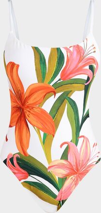 La Blanca Jungle Blossoms One-Piece Swimsuit
