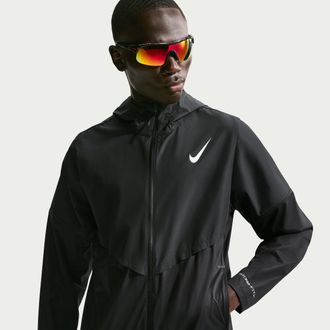 Nike Mens AeroSwift Storm-FIT Aerogami Running Jacket in Black | FZ9039-010