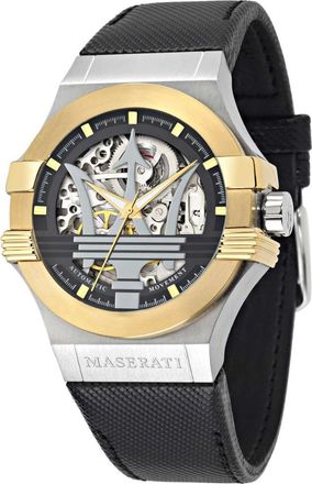 Maserati Potenza R8821108011 Automatic 42mm Mens Watch - Black Stainless Steel - One Size