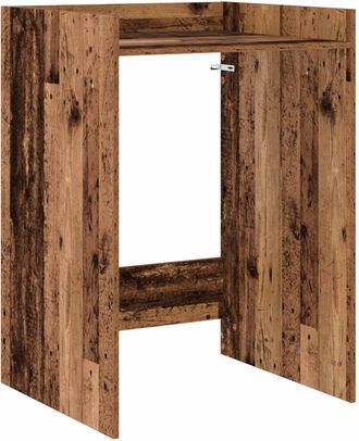 vidaXL Armario Para Lavadora Madera Vieja 67,5 X 62 X 97 Cm Vidaxl