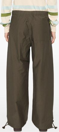 032c Wide-Leg Cotton Cargo Pants - Army Green