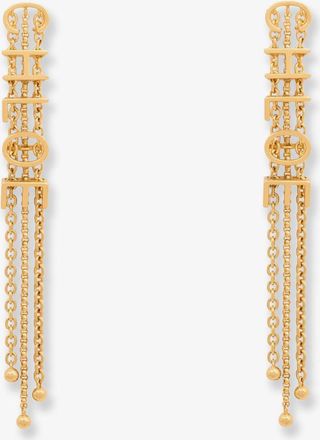 Chlo&eacute; Orecchini Mini Belt in ottone - CHLOE - gender_Woman