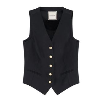 Tagliatore Gail Vest - female - Tagliatore - Waistcoats - Black - S - Jackets