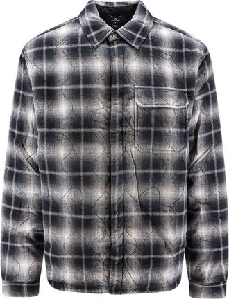 Represent Madras Shirt - Heren - Casual Overhemden - Zwart - L - Katoen - Overhemden