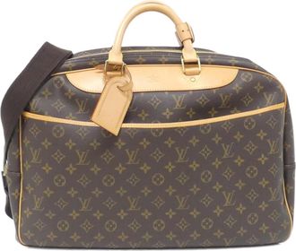 Louis Vuitton Marron Coated Canvas Boston Bag (Pre-Owned)