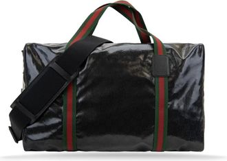 Gucci Weekend Bags, female, Black, Size: ONE SIZE Shoulder Bag with Iconic Logo