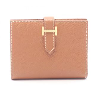 Herm&egrave;s Brown Epsom Leather Wallet (Bi-Fold) (Pre-Owned)