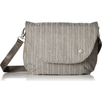 Haiku Bliss RFID Blocking Crossbody Saddle Bag in Gray Poplar at Nordstrom