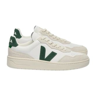 Veja V-90 Sneakers - Heren - Schoenen - Groen - Maat: 44 EU Leer