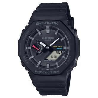 Casio Mens G-Shock Black Bluetooth Tough Solar Outdoor Watch - GA-B2100-1A