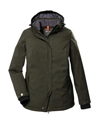Stoy Outdoorjacke STOY STW 9 WMN JCKT, Damen, Gr. 44, gr&uuml;n (olivgr&uuml;n), Obermaterial: 100% Polyester;Futter: 100% Polyester;F&uuml;llung: 100% Polyester, Jacken 