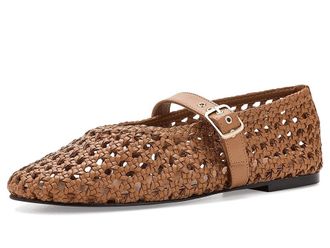 Madewell Remy Grommet Mary Jane - Open Weave Womens Dress Flat Shoes Cortado : 10.5 M, Leather