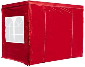 Regalos Miguel Regalos Miguel - Packs Laterales Carpas Plegables - Pack 4 Laterales Para Carpas 2x2 Master 2l1v1p - Rojo