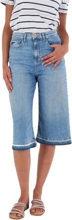 Yes-Zee Cropped Jeans - Dames - Cropped Jeans - Blauw - W28 - Jeans