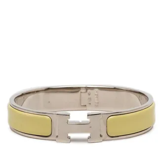 Herm&egrave;s Pre-owned Hermes Narrow Enamel Clic H Bracelet PM Ladies 8G3DJL95YC7JYRA4