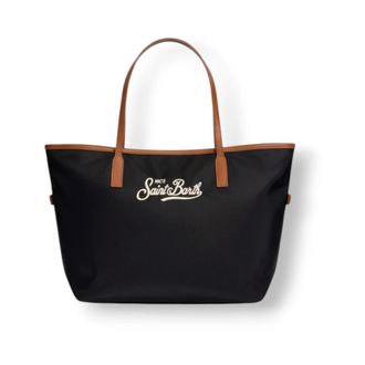 MC2 Saint Barth Tote Bags, female, Black, Size: ONE SIZE City Tote Bag