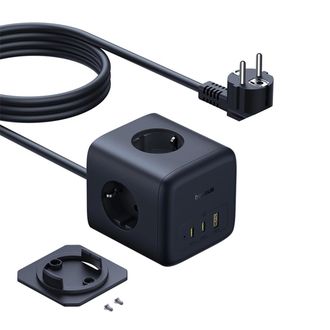OEM Regleta C&uacute;bica Con Tomas Usb-a Y Usb-c (ue), 67 W, 1,5 M