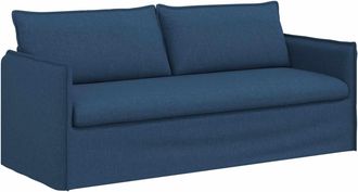 vidaXL Sof&aacute; Azul 196 X 82 X 85 Cm Tela Vidaxl